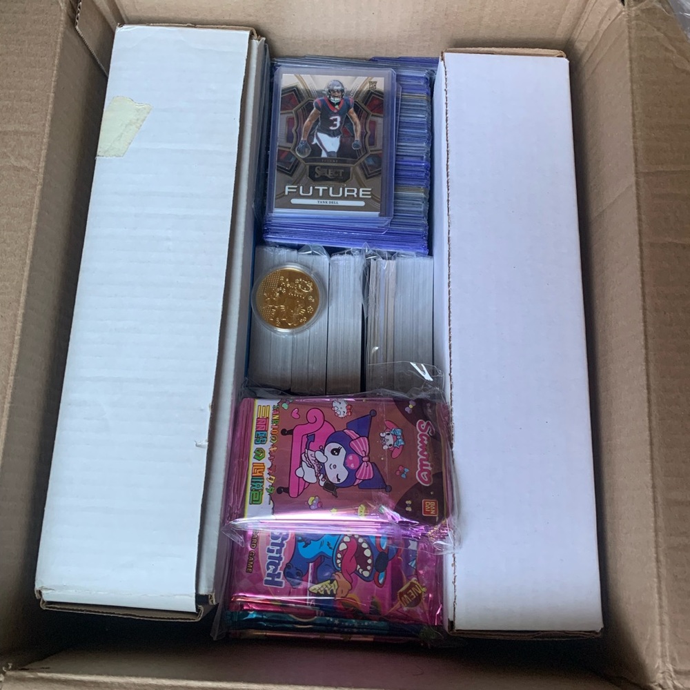 HUGE Mixed Trading Card Collection - Autos #’d One Piece Dragon Ball & MORE